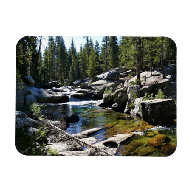 Tuolumne River in Tuolumne Meadows, Yosemite, CA Magnet (Horizontal)