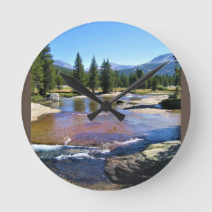Tuolumne River in Tuolumne Meadows, Yosemite, CA Round Clock