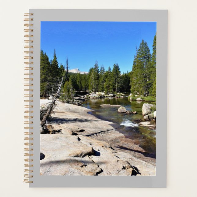 Tuolumne River with Cathedral Peak, Yosemite, CA Planner (Front)