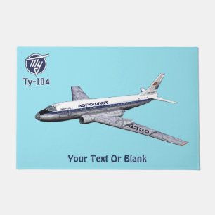 Tupolev (Туполев) Tu-104 Airliner Doormat