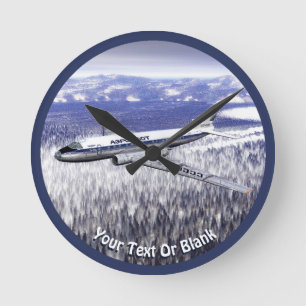 Tupolev (Туполев) Tu-104 Airliner Round Clock
