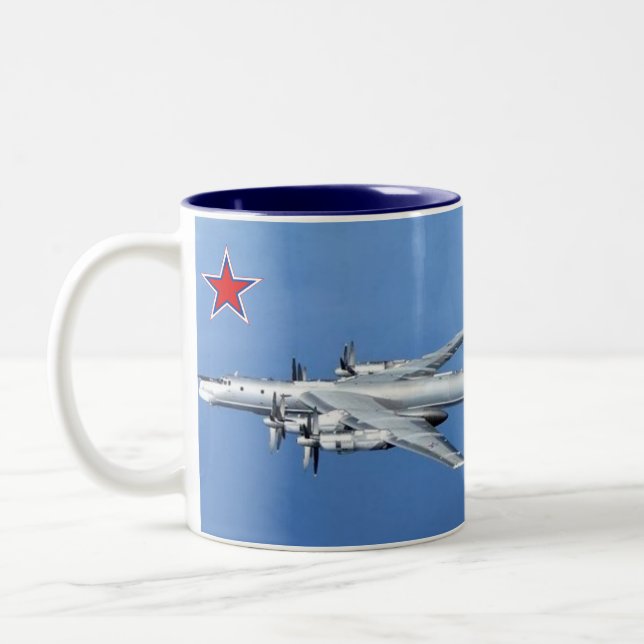 Tupolev 95 "Bear" Bomber Mug (Left)