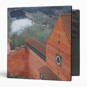 Turaida Castle by Gauja River, Sigulda, Latvia Binder