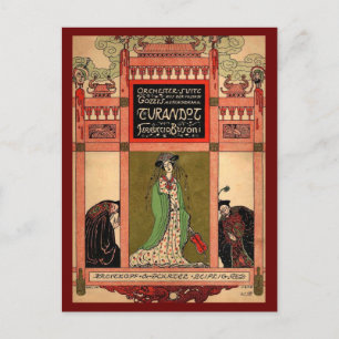 Turandot, a Puccini Opera Postcard