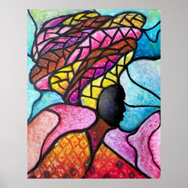 Turban Girl Poster (Front)