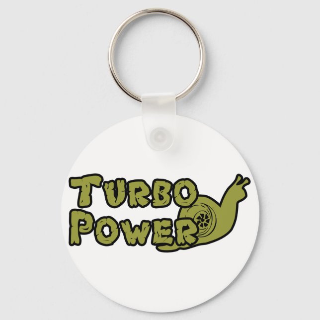 Turbo Power Keychain (Front)