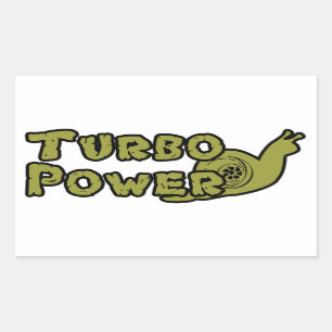 Turbo Power Sticker