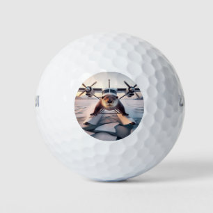 Turbo Prop Twin Engine Float Plane Bush Canada Golf Balls
