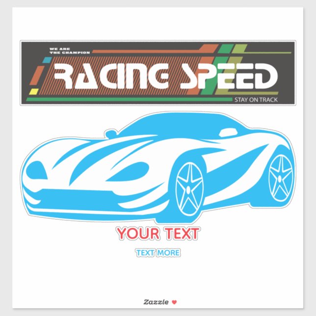 Turbo Racing Speed Car – Performance Auto Art (Sheet)
