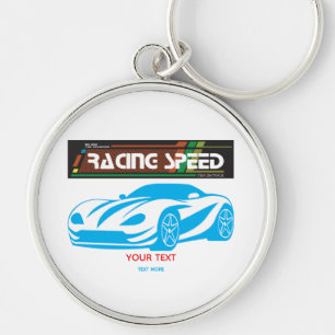 Turbo Racing Speed Car – Performance Auto Art Keychain