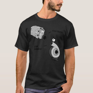 Turbo vs Superchargeur T-shirt classique
