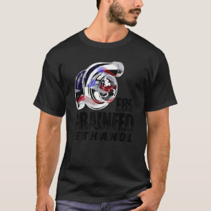 Turbocharger Drag Racing Race Car Turbo Grain Fed  T-Shirt