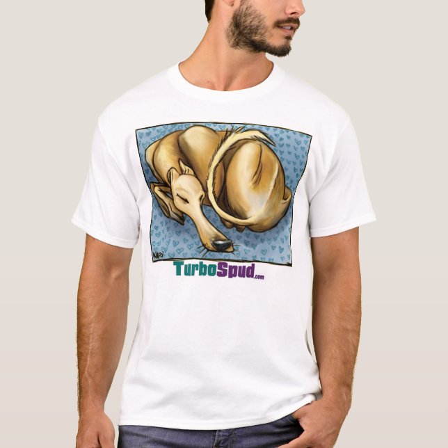 Turbospud - Snoozin' Hound T-Shirt (Front)