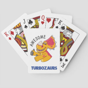Turbozaurs Playing Cards