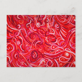 Turbulent Flow Postcard