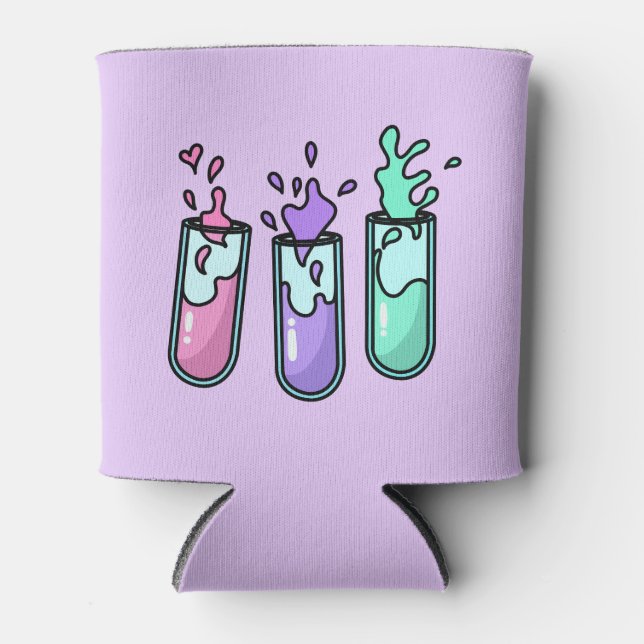 Turbulent Test Tubes Can Cooler (Front)