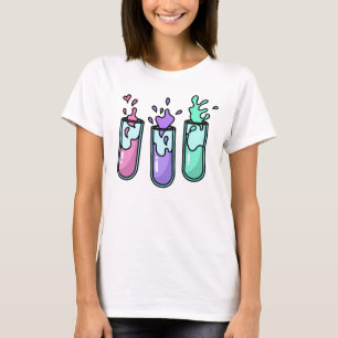 Turbulent Test Tubes T-Shirt