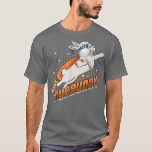 Turbunny Funny Easter Bunny With Carrot T-Shirt