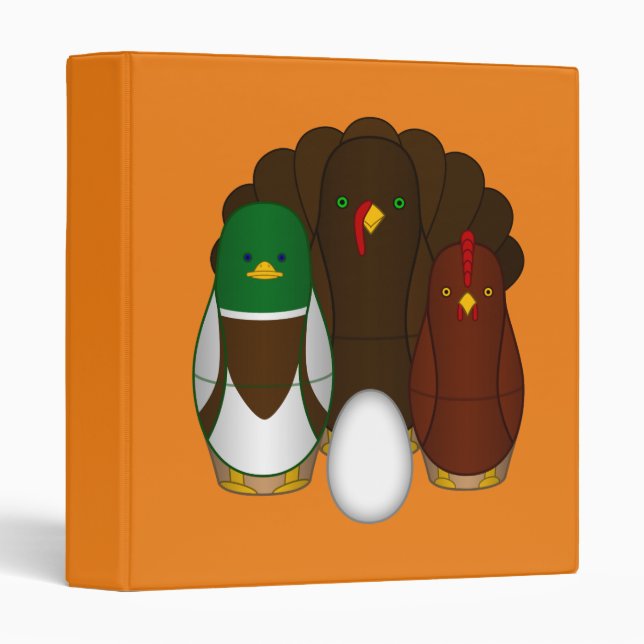 Turducken Binder (Front/Spine)