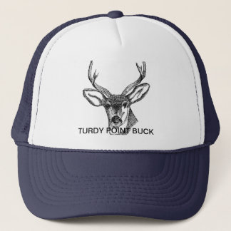 TURDY POINT BUCK TRUCKER HAT