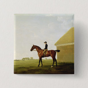 Turf, c.1765 (oil on canvas) (see 152743) 2 inch square button