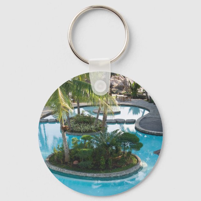 Turi Pool Keychain (Front)