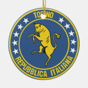 Turin                                              ceramic ornament
