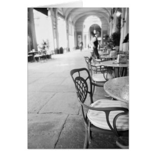 Turin Italy, Cafe and Archway