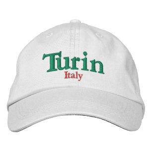 Turin Italy City Pride Embroidered Hat