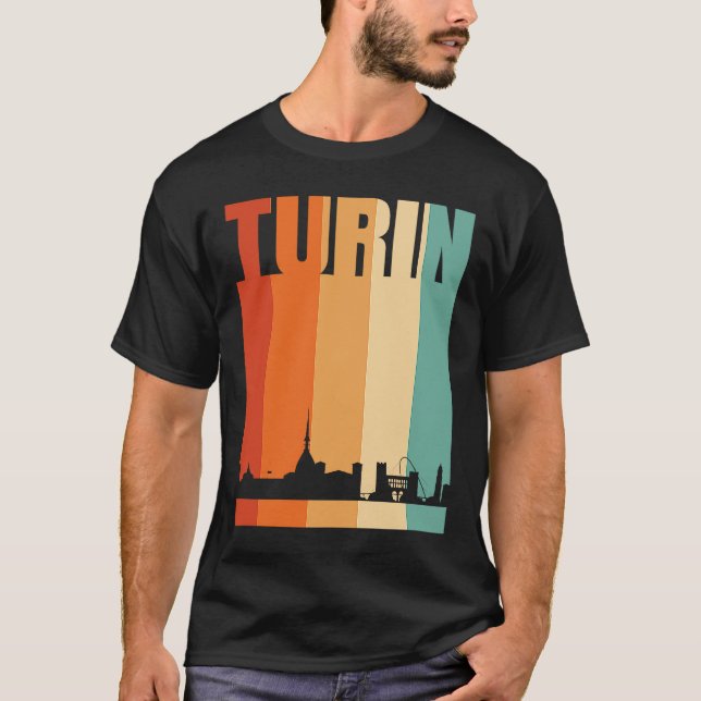 Turin Skyline T-Shirt (Front)