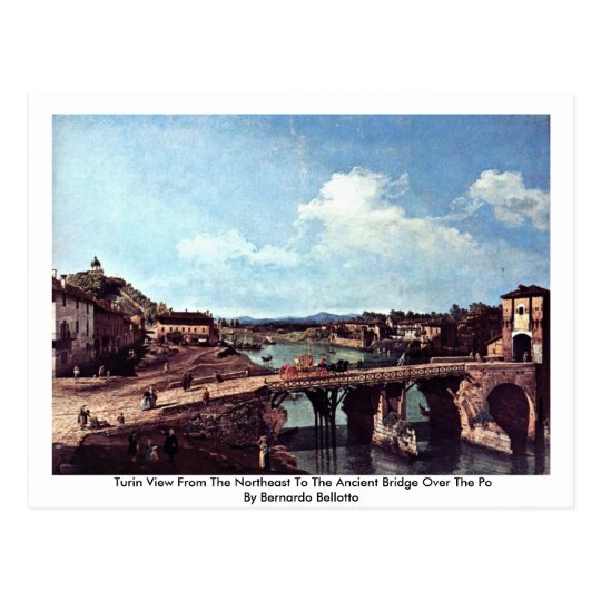 Turin View From The Northeast Postcard