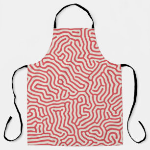 turing lines organic shape apron
