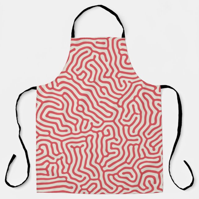 turing lines organic shape    apron (Front)