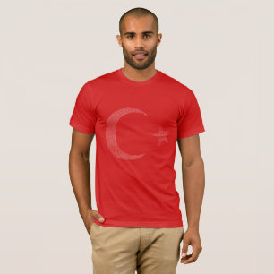 Türk Bayrağı - Turkish Flag with Liberation Mar T-Shirt