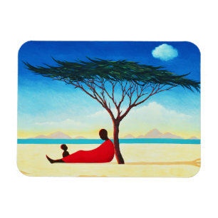 Turkana Afternoon 1994 Magnet