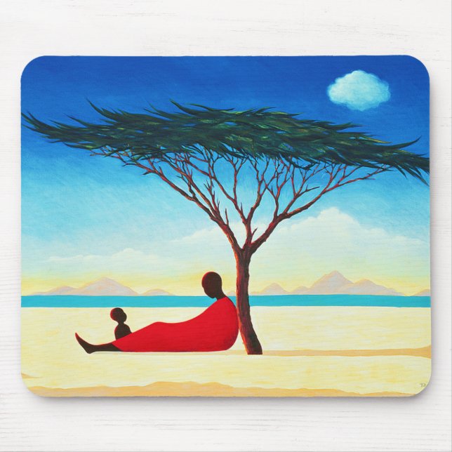 Turkana Afternoon 1994 Mouse Pad (Front)