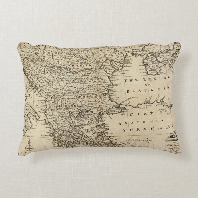 Turkey 2 decorative pillow (Front)