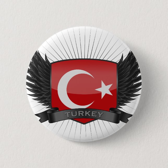 TURKEY 2 INCH ROUND BUTTON (Front)