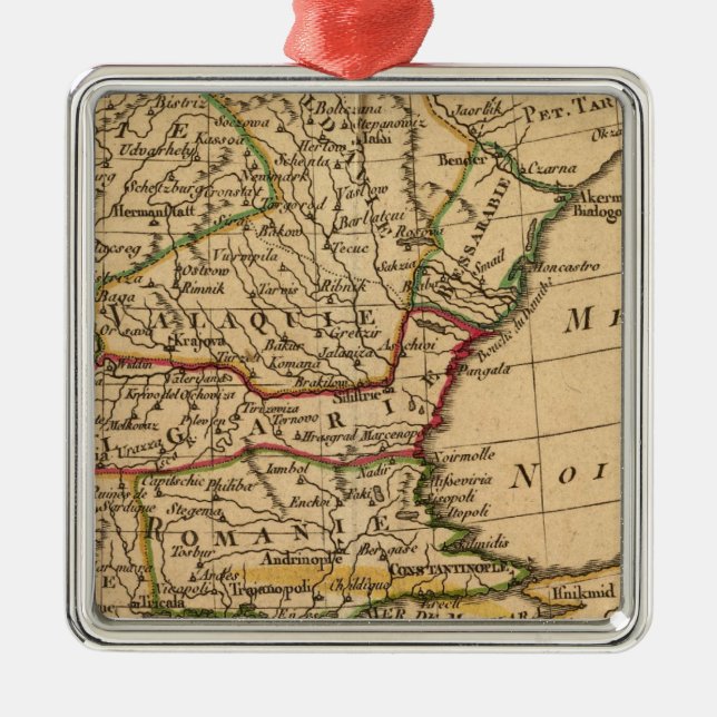 Turkey 2 metal ornament (Front)