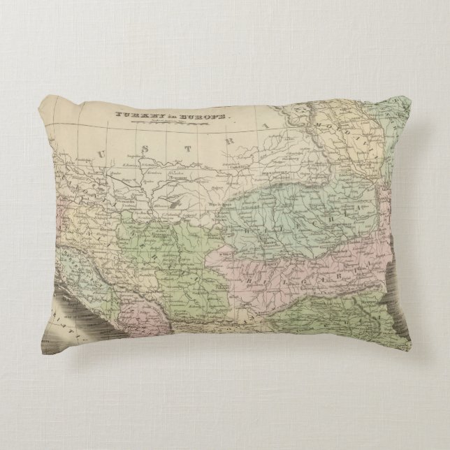 Turkey 3 decorative pillow (Front)