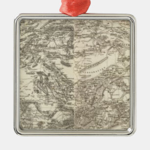 Turkey 5 metal ornament