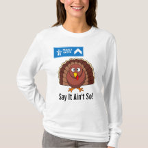 Turkey After Thanksgiving Cartoon Sweatshirt