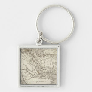 Turkey and Arabia Keychain