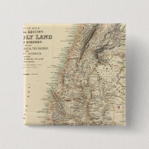 Turkey and Asia Biblical Regions 2 Inch Square Button