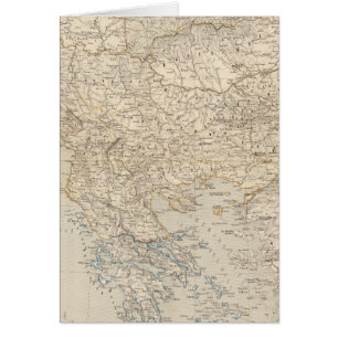 Turkey and Greece Atlas Map