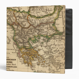 Turkey and Greece Map Binder