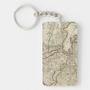 Turkey and Sweden Keychain