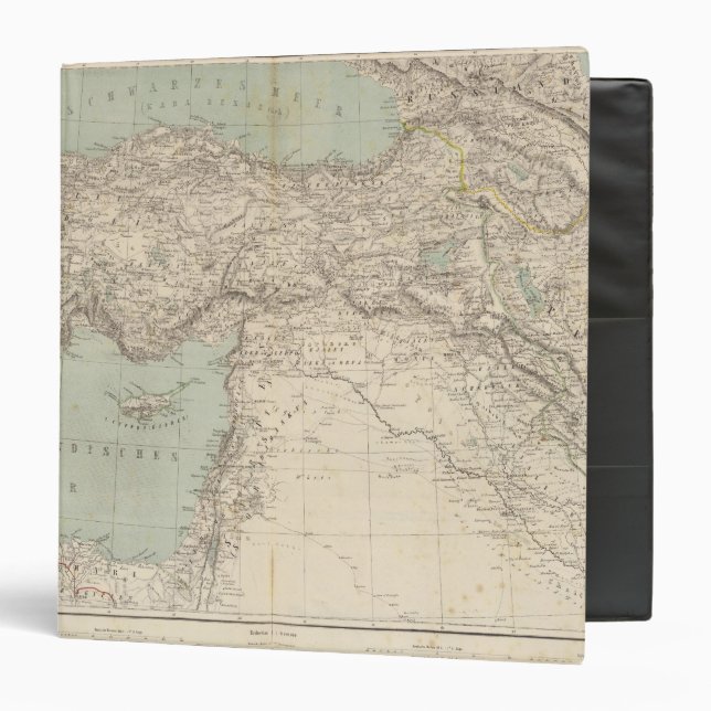 Turkey Atlas Map Binder (Front/Inside)