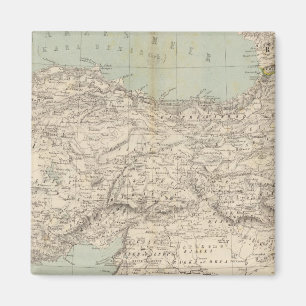 Turkey Atlas Map Magnet