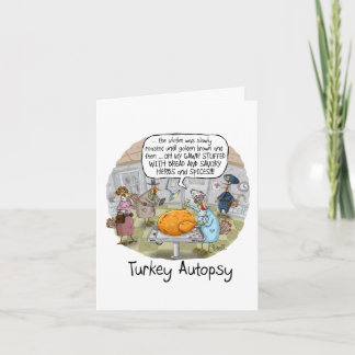 Turkey Autopsy Card